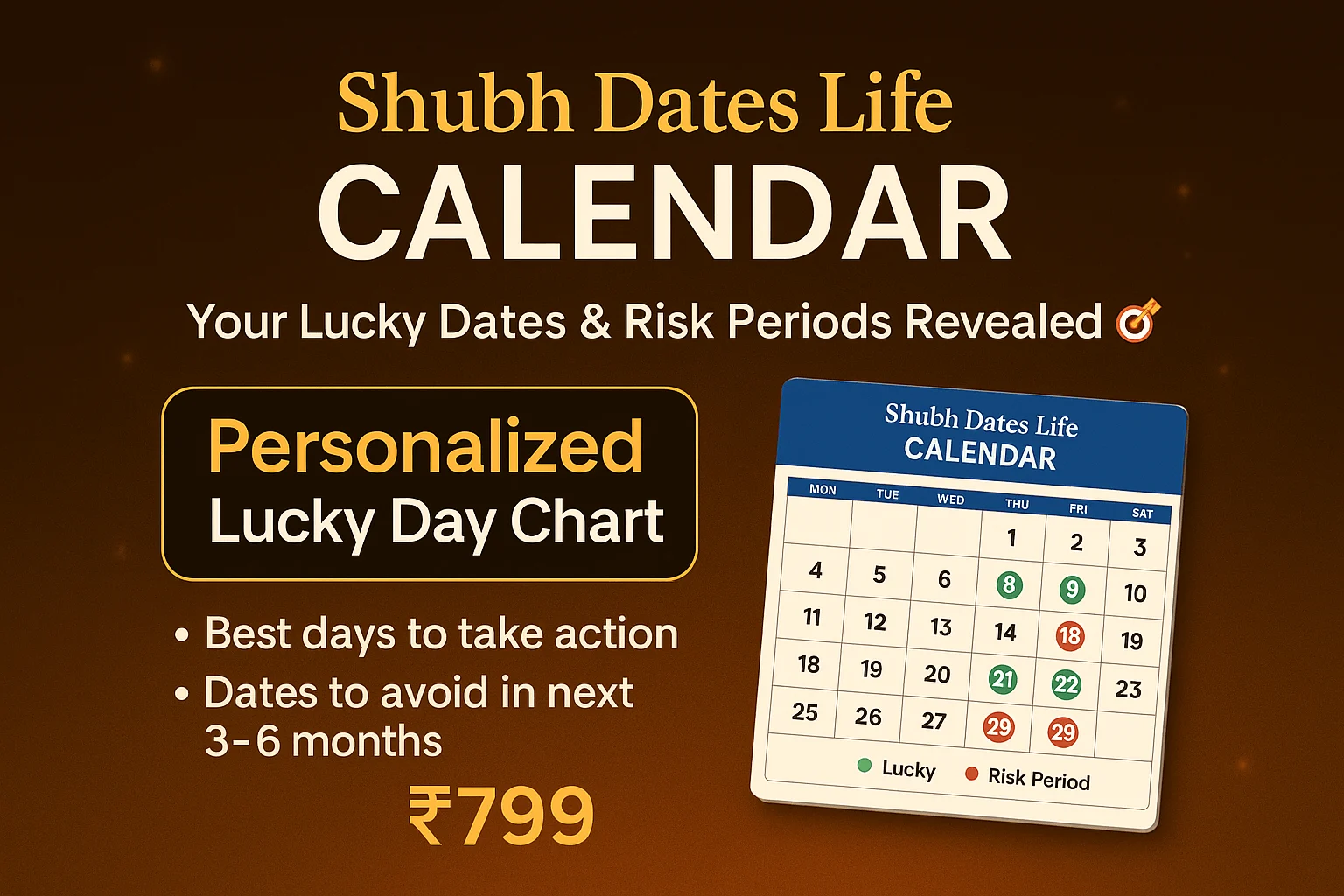 Shubh Dates Calendar