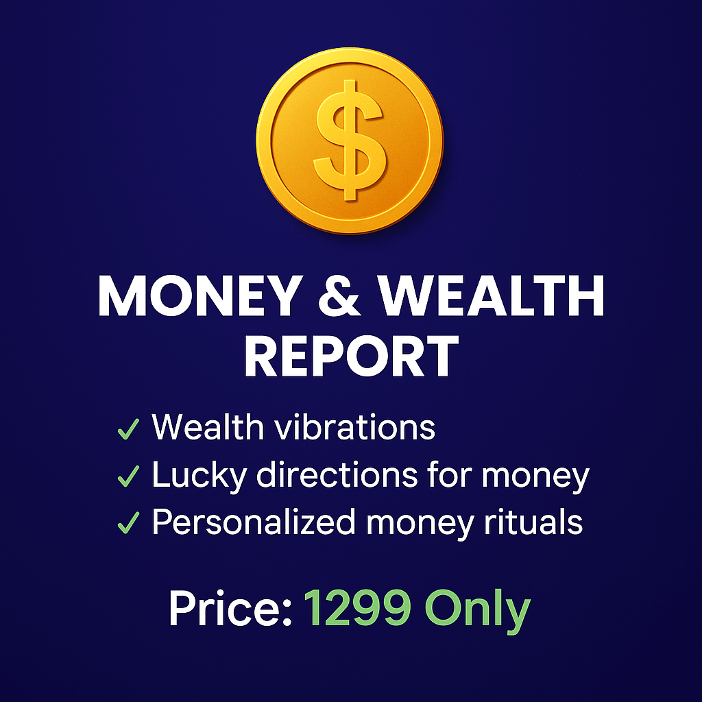 Money & Wealth Report